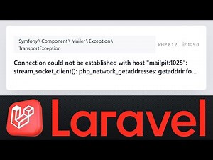 Connection could not be established with host | Laravel Bug Fix | Laravel 10 | Laravel