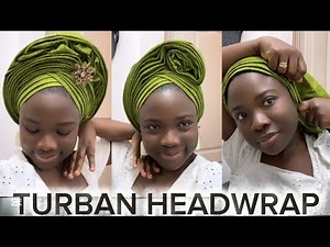 HOW TO TIE GELE BY YOURSELF || TUTORIAL ( step by step)