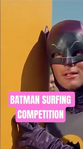 Batman v Joker Surfing Competition #joker #thejoker #batman #batcat #surf #60s #vintagestarsz