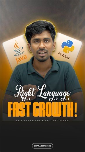Login360 covai on Instagram: "😵 “Java-va Python-a?” 😰 “Degree different… year gap iruku… IT varalama?” If this sounds like YOU, don’t skip this post. ⚠️ 🌟 Why Choose Login360? Because we don’t just teach coding — we build careers 💻🔥 ✅ 100% Placement Support ✅ Live Coding Sessions (Real-time practice) ✅ Industry-Based Training (What companies really want) ✅ 5+ Self-Development Projects (Strong resume) ✅ Mock Interview Sessions (Fear ➜ Confidence) 🎯 Any Degree | Year Gap | Non-IT Background