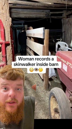 Woman finds a Skinwalker in a barn #skinwalker #ancient #monster #scary #night #spooky #weird | itsweirdtime