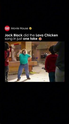 Jack Black did the Lava Chicken song in just one take