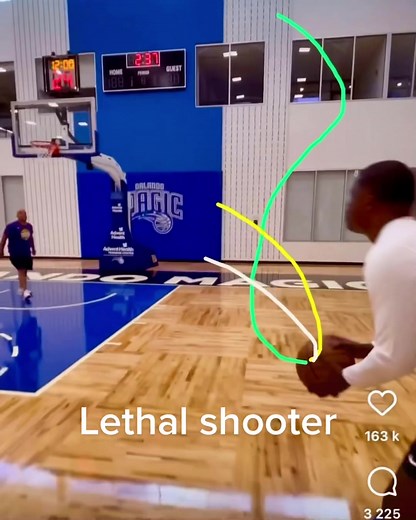 The Loop of @lethalshooter enables him to shoot consistently from a same starting point regardless of those passes coming at different levels. #loopbasketballtraining #basketball #basketballtraining #shootingcoach #shootingtechnique #loopanalysis #shotanalysis #skilldevelopment #basketballshootingtips #NBA #koripallo #koris #hoops #ballislife #basketballtips
