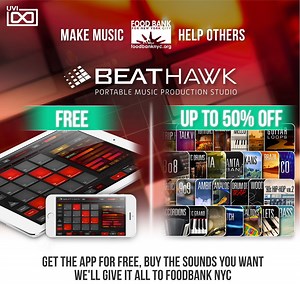UVI offers BeatHawk app FREE, sound expansion on sale at 50% OFF
