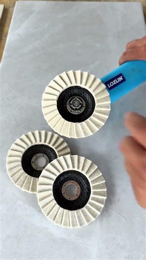 Felt Flap Disc For Stone Glass And Metal Polishing #shortvideo
