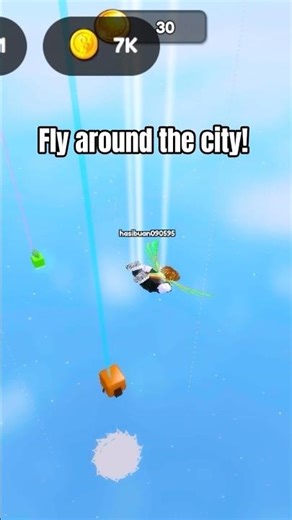 Terbang mengelilingi kota - roblox android game #roblox #minecraft #partycraft #gaming