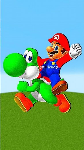 Classic Heroes in Minecraft Pixel Art | Mario, Luigi, Peach & Bowser