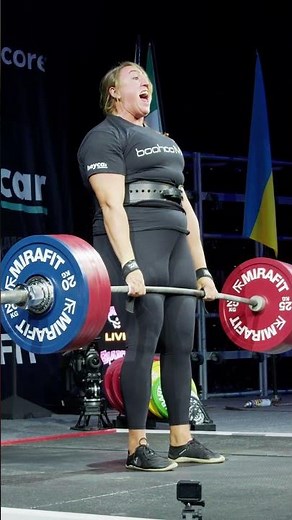 WORLD RECORD FEMALE DEADLIFT 700lbs #strongman #strongwoman