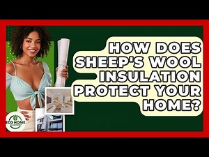 How Does Sheep's Wool Insulation Protect Your Home? - Eco Home Blueprint
