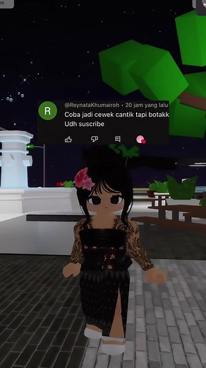 Cewek Botak Tapi Cantik di Roblox