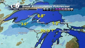 10K views · 37 reactions | Harsh winter weather conditions will develop tonight over a good share of Upper Michigan. Here is the forecast. | TV6 & FOX UP | Facebook