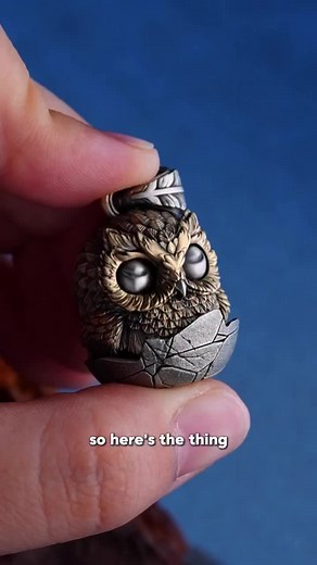 The magical moment a baby owl emerges from its shell, wide-eyed and full of wonder.