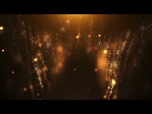 Shiny Gold Particles Dark Free Background Videos, No Copyright, 4K | All Background Videos