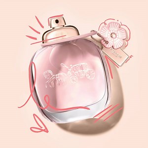 Celebrate your Valentine with Coach Floral, a chic and romantic fragrance. | Coach