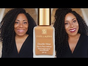 First Impression: Estee Lauder Double Wear Stay-In-Place Makeup| Dry Skin Foundation Review