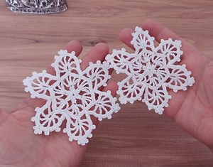 Snowflake / Crochet Knitting Pattern / Charming Crochet Christmas Ornaments 💫🎄🎁✨️🎀🧶❄️⭐️ | Crochet Patterns