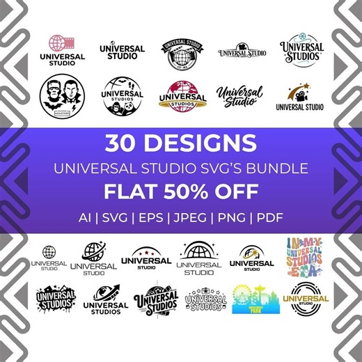 Universal Studios SVG | Universal Trip SVG | Universal Studios Clipart - Etsy