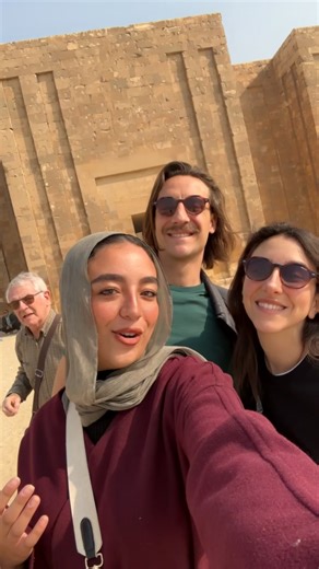Another beautiful day guiding amazing people in Egypt 🇪🇬✨ Memories, stories, and smiles 🤍#egypt🇪🇬 #EnglishTourguide#cairo_egypt