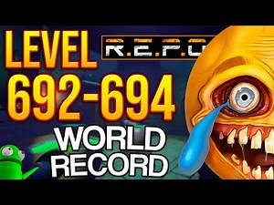 R.E.P.O. Solo World Record Level 692-694 | 50 DEATH HEAD BATTERY UPGRADES!💀