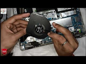 Hp Pavilion X360 CPU Fan || Heating Solution Cooling Paste