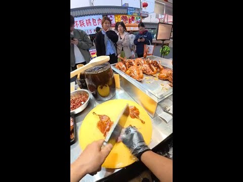 🔴 LIVE: Crispy Roast Duck Sizzle & Street-side Cooking | Authentic China Food POV in Action