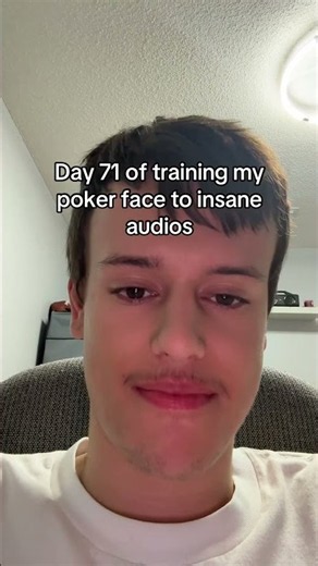 Poker Face Day 71 #funny #pokerface #shorts #reaction