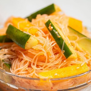 95K views · 832 reactions | Chagi | Kimchee Noodles Enjoy this mouthwatering side at your next summer get-together. Full recipe: https://youtu.be/zEEblmA3Oo8 | Pay-Less Supermarkets | Facebook