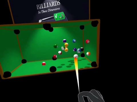 这才是真正的3D桌球！