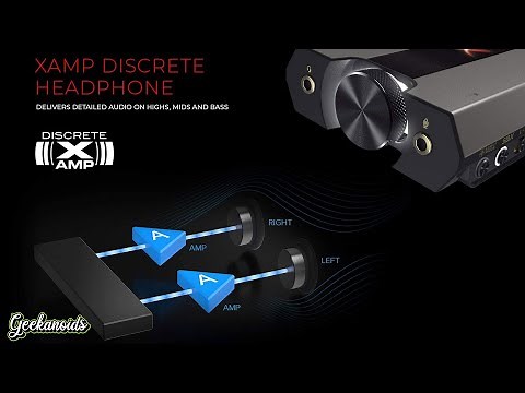 Creative Sound BlasterX G6 Hi Res Gaming DAC & Headphone Bi Amp Review