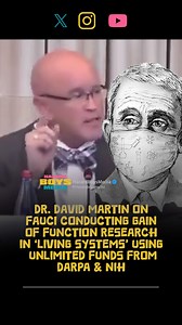 Dr. David Martin on Fauci conducting gain of function research in ‘living systems’ using unlimited funds from DARPA & NIH #covid #expose #darpa #dr #fauci #fyp #hazardboys | Hazardboysmedia