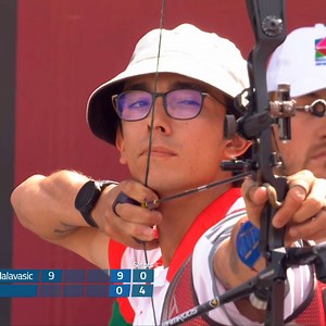 377K views · 6.5K reactions | Mete Gazoz REIGNS SUPREME. The first archer in history to hold all three major titles at the same time.  Olympics champion (2020)  World Archery champion (2023)  European champion (2024) #ArcheryEurope | World Archery | Facebook