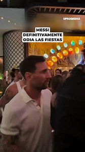 Lionel Messi no disfruta las fiestas ni de su propio equipo… | Magnates
