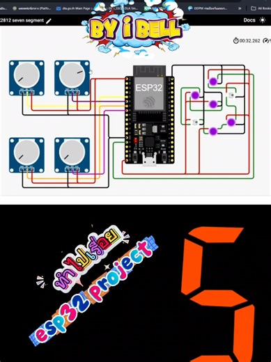 โปรเจ็ค Gear Indicator ด้วย ESP32