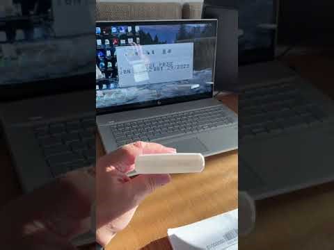 Printing onto plastic bottles and containers using the REINER jetStamp 990 handheld inkjet printer.