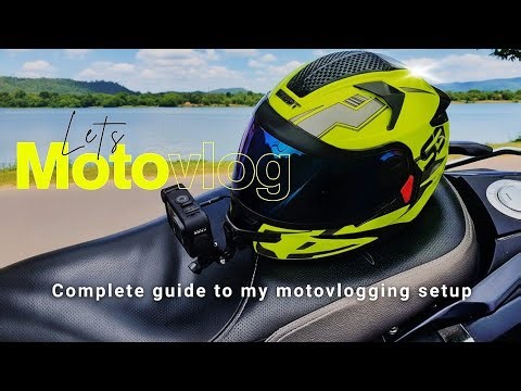 MOTOVLOGGING SETUP for Beginners (2025) | Full Guide + Tips 🔥