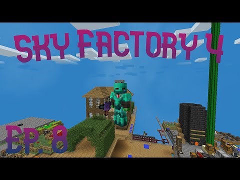Creating The Shuriken - Minecraft: Sky Factory 4 - [Ep. 8]