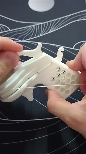 3D Printed Disc Shooter (ASMR) #3dprinting #asmr #fidgettoys