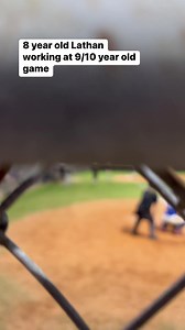 Play at the plate! 8 year old Lathan the kid umpire working a 9/10 year old game! #lathanthekidumpire #kidumpire #baseballseason #baseballreels #baseballboys #umpirelife #umpirereels #baseball #travelball #travelbaseball #balk | Lathan The Kid Umpire