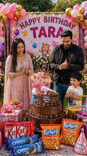 Pinki ka hai Happy Birthday papa laye Cake #shorts