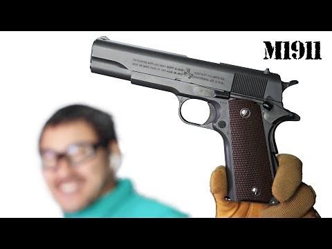 M1911A1コルトガバメント ガスブローバックガスガン 東京マルイ エアガンレビュー