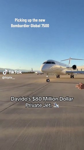 Davido’s $80 Million Dollar Private Jet - Inside Look