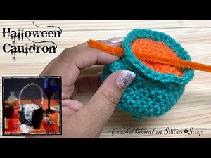Crochet a Cauldron for Halloween