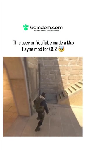 trend.scope on Instagram: "The post features a short clip demonstrating a fan-made mod that integrates Max Payne's bullet-time mechanics and noir visuals into Counter-Strike 2 gameplay, highlighting the engine's modding flexibility. As a CS2 skin trading platform, Tradeit.gg shares this to engage its audience with innovative community content, boosting visibility among gamers interested in custom experiences. The mod revives elements from the 2001 Max Payne series, such as slow-motion dives and 