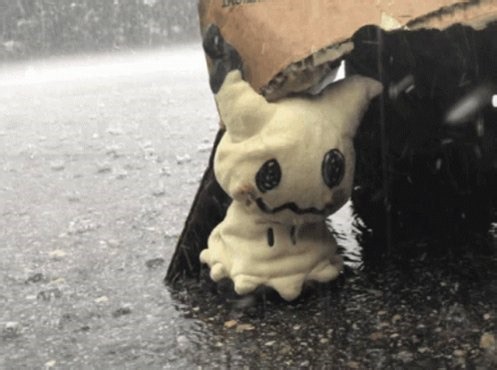 I am away from home for around a week and i am missing my mimikyu plushes.Missing mimikyu