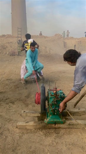 Test honda speed diesel engine starting