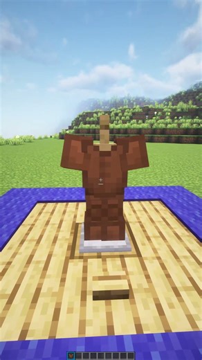 Minecraft Armor Swapper 🛡️ #Short #Minecraft #Tutorial