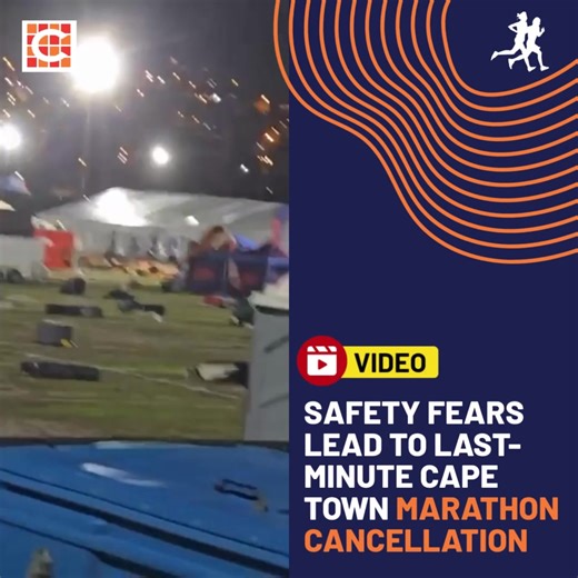 Sport | Strong winds forced organisers to cancel the Cape Town Marathon, with safety concerns cited after infrastructure was damaged overnight. Videos and more here: https://www.citizen.co.za/network-news/network-sport/2025/10/19/watch-safety-fears-lead-to-last-minute-cape-town-marathon-cancellation/ | Highvelder Newspaper