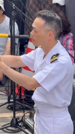#記念艦みかさ 艦上で行われた海軍の日行事この艦が121年前に、国の存亡をかけてロシア艦隊と戦ったことをもはや想像することもできませんが、亡くなった日露の兵士を悼み、平和を考える機会となりました。今回の講演は、大塚海夫 靖国神社宮司。この話がこの式典のハイライトであったと思います。