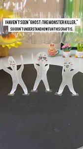 Here's a fun craft to keep your kids entertained this Lunar New Year! Use static electricity to create dancing figures with your little ones. #ParentChildCrafts #DIYCrafts #CreativeCrafts #HomemadeToys | hand made crafts for kids