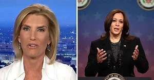 'Still younger than you': Laura Ingraham trolled for mocking Kamala Harris over her age